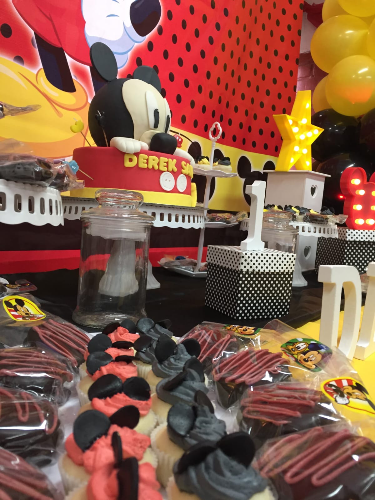 Candy Bar Mickey Cumpleanos Infantil