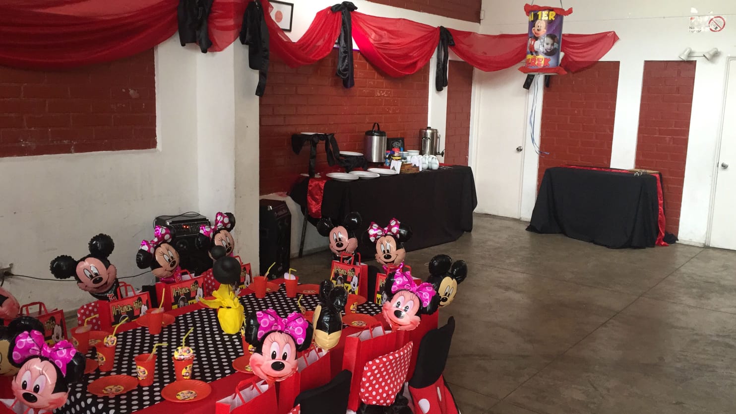 Decoracion Cumpleanos Infantil Mickey
