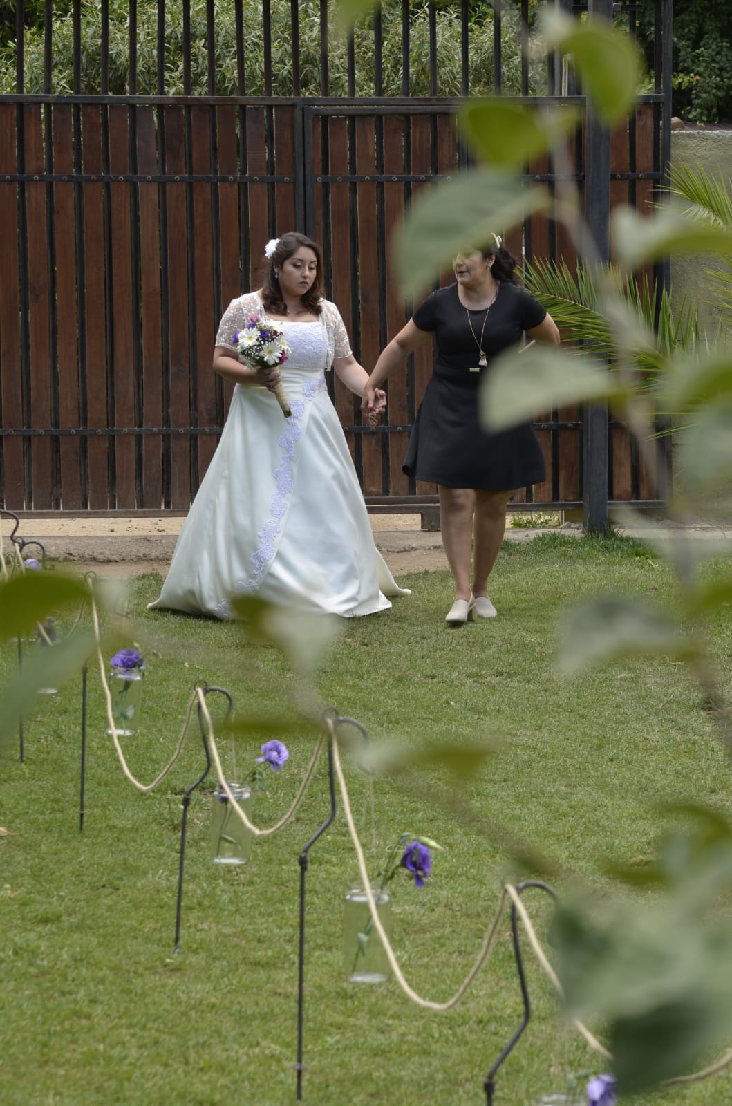 Novia Jardin Ceremonia