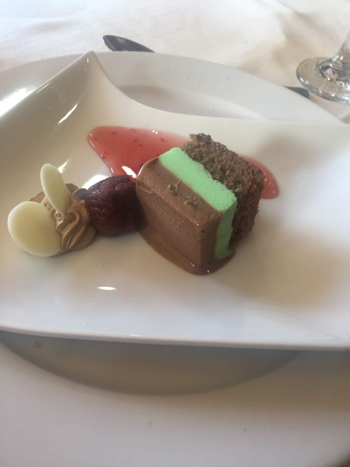 Trozo Pastel Chocolate Gourmet